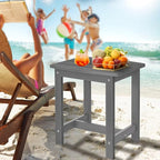 Y&M Outdoor Side Table, HIPS Adirondack Small Single Table, Waterproof Square - Image 5
