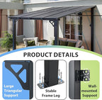 Aoxun 8'x 10' Premium Gazebo - Image 2