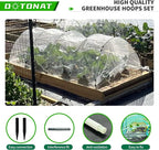 Garden Hoops for Raised Beds- Rust Free Fiberglass Frame Plant Hoops - Image 4
