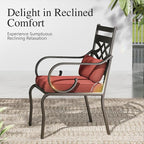 Sophia and William Outdoor Patio Dining Set - Image 3