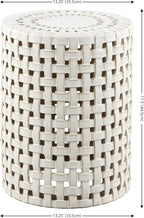 SAFAVIEH Home Collection Sayre Cream Ceramic 18-inch Decorative Accent Garden - Image 3