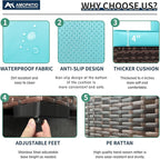 Amopatio Patio Furniture Sets - Image 4