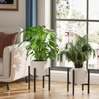 Urban Deco Adjustable Metal Plant Stand Outdoor & Indoor Planter - Image 5