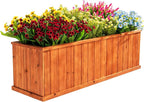 IDZO Wooden Window Box 40 in, Spacious Wooden Planter Boxes by Idzo