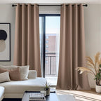 NICETOWN Curtain for Living Room 108 inches Long, UV Blocking Thermal Curtains by NICETOWN