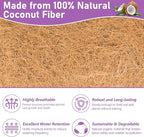 Riare 4 Pack 30 Inch Rectangle Coconut Liners - Image 3