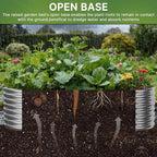 2 PCS Tall 6x3ft Galvanized Raised Garden Bed Outdoor, Metal Garden Bed - Image 5