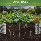 4 PCS 4x2ft Galvanized Raised Garden Bed Outdoor, Metal Garden Bed - Image 5