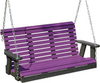Poly Lumber Wood 5FT Porch Swing Amish Craftsmandship Made in USA HDPE by Unknown