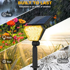 T-SUN Solar Lights Outdoor Waterproof IP65, 12 Pack LED Solar Spot Lights Color - Image 5