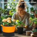 6-Pack 20 Gallon Grow Bags - 350G Heavy Duty Thickened Colorful Potato Grow Bags - Image 7