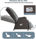 Outdoor Indoor Wicker Recliner - Image 3
