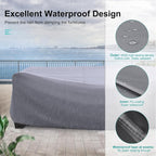 Patio Furniture Set Cover Waterproof, Heavy Duty Funiture Covers - Image 6