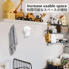 NACETURE Ceiling Hooks Heavy Duty 2 Pack - Image 5