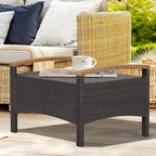 RELAX4LIFE Outdoor Wicker Ottomans - Image 8