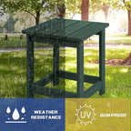 LZRS Adirondack Square Outdoor Side Table - Image 4