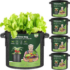 T4U 3 Gallon Grow Bags, Upgrade Grow Bags by T4U