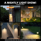 Solar Spot Lights Outdoor Landscape Lights, 40 LEDs Solar Landscape Spotlights - Image 3