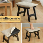 Foot Stool Ottoman Foot Rest Under Desk, Small Stool - Image 7
