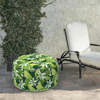 LVTXIII Indoor/Outdoor Extra Large Inflatable Ottoman Pouf D31 x H14 Inch - Image 2