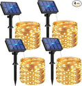 btfarm 4 Pack Solar String Lights Outdoor by btfarmdecorativelighting