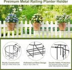 TQVAI 10 Inch Railing Planter - Image 6