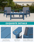 SERWALL HDPE Outdoor Couch - Image 4