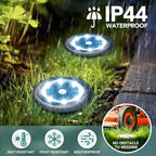 SOLPEX Mini Solar Ground Lights, 20 Pack Solar Lights Outdoor Waterproof - Image 5