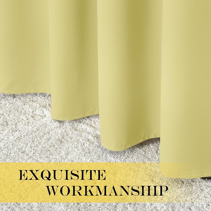 NICETOWN 66 Inch Long Blackout Curtains - Image 4