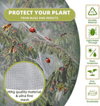 Bird Netting for Garden Protection, CANAGROW 4 Pack Garden Plant Mesh Netting - Image 3