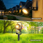 Plug and Play Low Voltage Landscape Lighting Kit, Warm White Waterproof Outdoor - Image 7