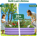 Kesfitt Raised Garden Bed, Oval Open-Bottom Design, 12-Inch Deep - Image 9