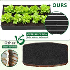 3 Pack 6x3x1FT Galvanized Raised Garden Bed Kit, Outdoor Metal Planter Box - Image 6