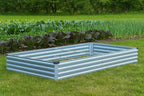 3 Pack 6x3x1FT Galvanized Raised Garden Beds Kit Outdoor Metal Gardening - Image 4