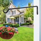 16 inch Plant Hanger, Sturdy Hanging Plant Bracket Outdoor, Hanging Plant Wall - Image 3