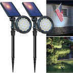 DBF Solar Spot Lights Outdoor Waterproof IP65, Cool White, 600LM High Bright - Image 10