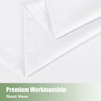 HolidayIdeas Outdoor Curtains for Patio Waterproof, 8 Panels - Image 5
