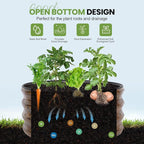 G GOOD GAIN Round Raised Garden Bed - Image 5