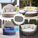 Easy-Going Heavy Duty 600D Outdoor Daybed Cover 92 Inch UV Resistant Patio - Image 7