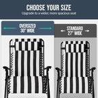Best Choice Products Set of 2 Extra Wide Adjustable Steel Mesh Zero Gravity - Image 4