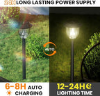 AOSEA Bright 10 Pack Solar Lights Outdoor IP65 Waterproof, LED Solar Lights - Image 6