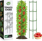 Halatool 2 Pack Tomato Cages for Garden, Garden Stakes Tomato Trellis for Pots by HALATOOL