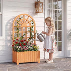 Giantex Wooden Raised Garden Bed - Image 2