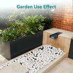 20 lbs White Rocks for Landscaping, 1-2 inch Decorative Rocks for Plants Indoor - Image 4