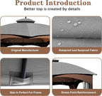 SCOCANOPY Replacement Top for The Lowe's Gazebo Model #GF-12S004B-1 / - Image 5