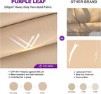 PURPLE LEAF 10' x 13' Aluminum Outdoor Pergola White Retractable Pergola - Image 5