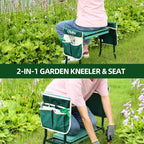 Ohuhu Garden Kneeler and Seat Heavy Duty, Upgraded Gardening Stool - Image 5