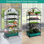 5 Tier Mini Greenhouse for Indoor Outdoor, Portable Green House - Image 7