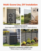 VEVOR Metal Privacy Screen, Garden Divider Panel - Image 6