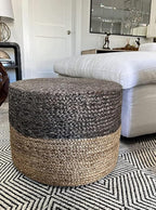 S & L Homes Pouf Ottoman by SLHOMES
